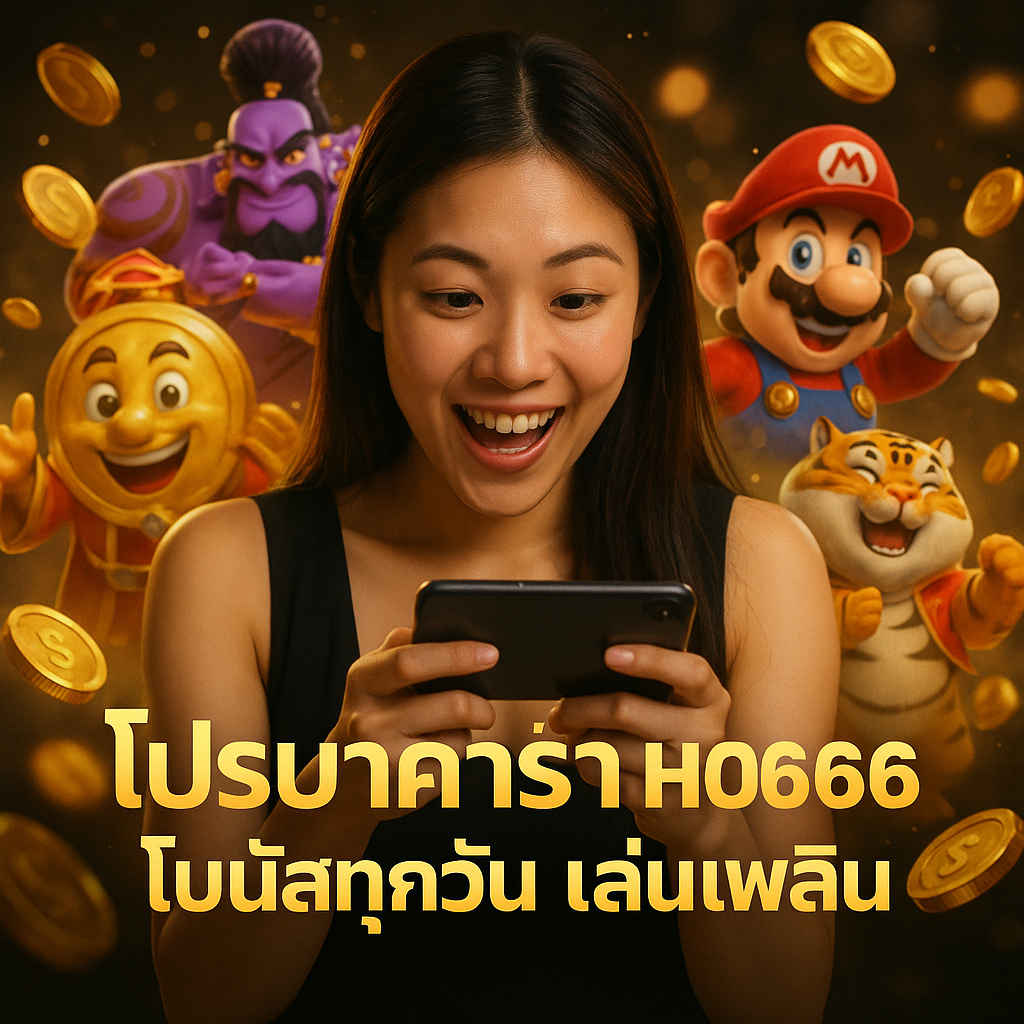 โปรบาคาร่า HOT666 โบนัสทุกวัน เล่นเพลิน