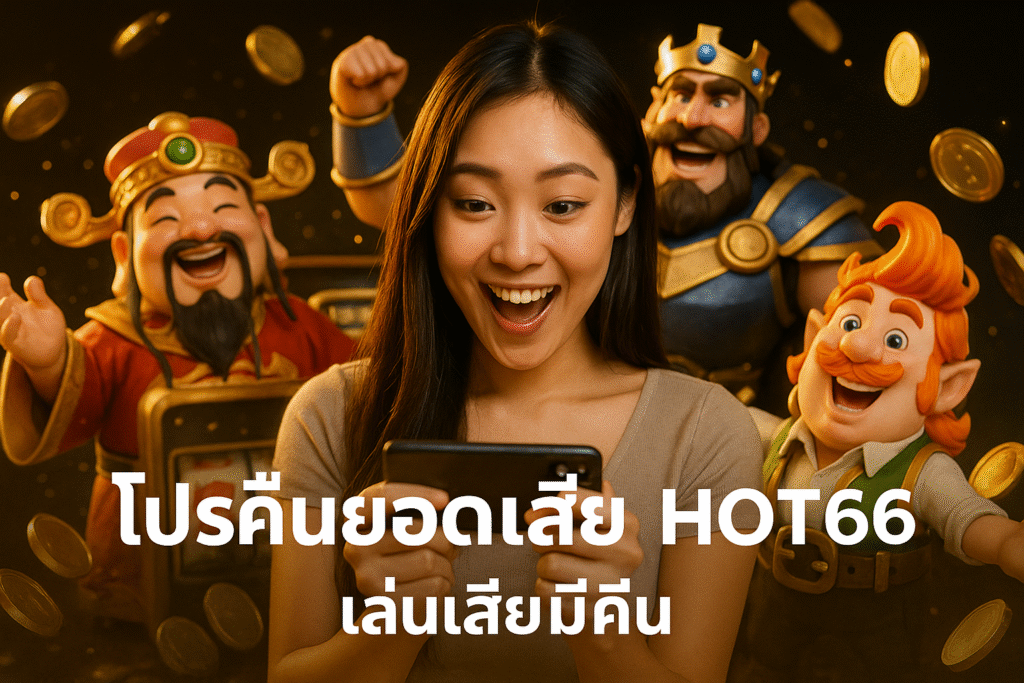 โปรคืนยอดเสีย HOT666 เล่นเสียมีคืน