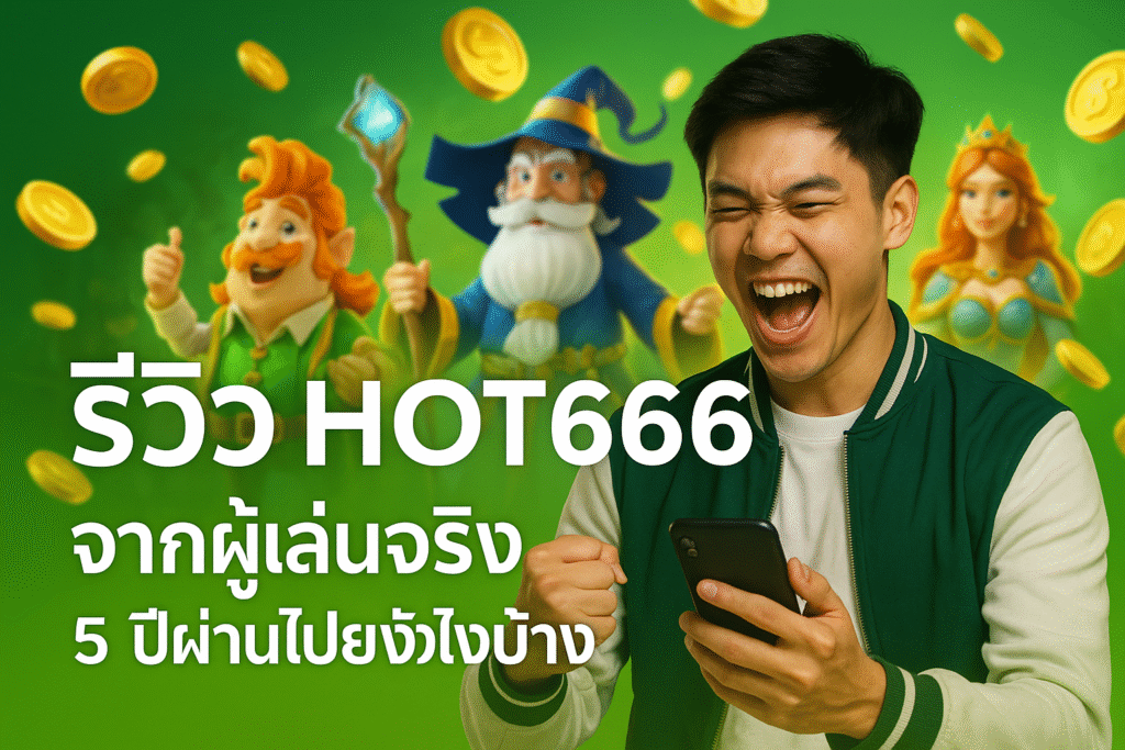 รีวิว HOT666 จากผู้เล่นจริง 5 ปีผ่านไปยังไงบ้าง